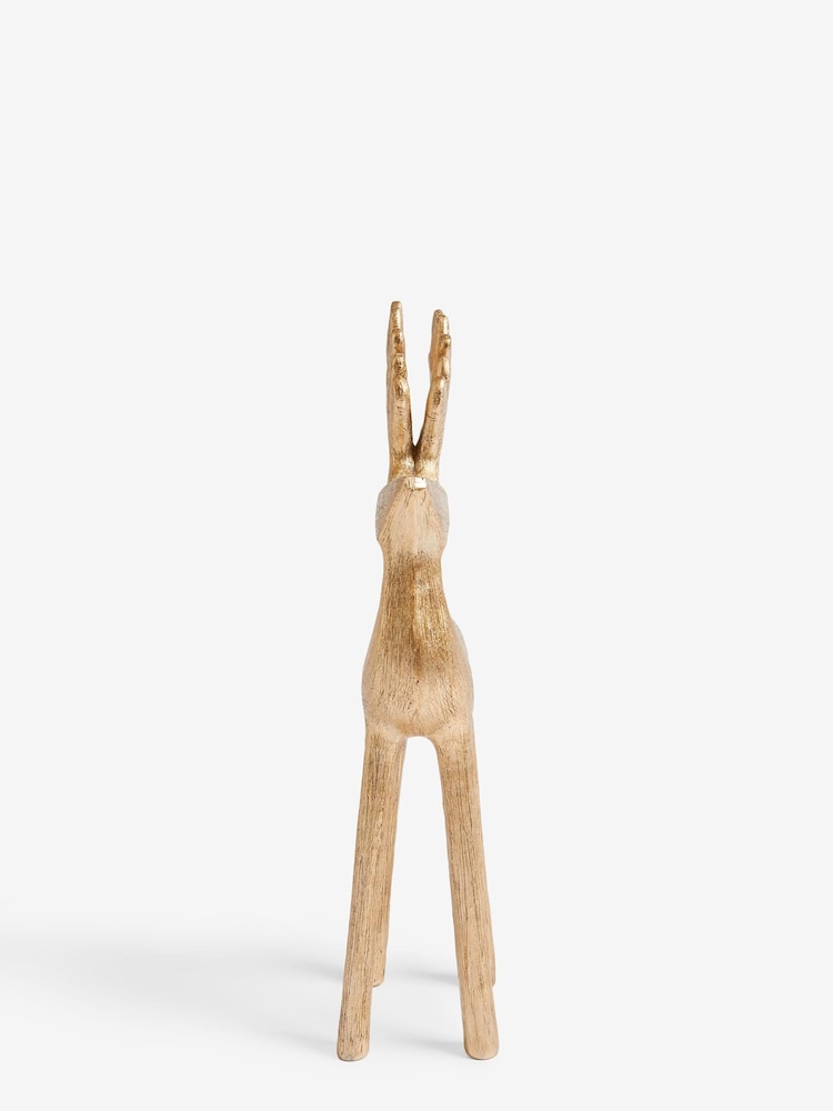 Gold XL Stag Ornament - Image 4 of 4