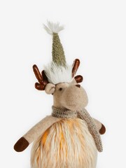 Natural Light Up Reindeer Christmas Ornament - Image 8 of 8