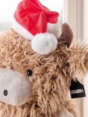 Natural XL Hamish the Highland Cow Extendable Legs Ornament - Image 3 of 6