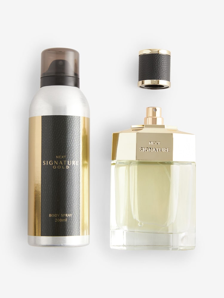Signature Gold 100ml Eau De Parfum and 200ml Body Spray Gift Set - Image 4 of 4