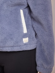 Bath & Body Works Blue Borg Fleece Jumper - Image 6 of 9
