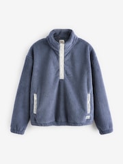 Bath & Body Works Blue Borg Fleece Jumper - Image 7 of 9