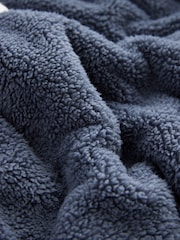 Bath & Body Works Blue Borg Fleece Jumper - Image 8 of 9