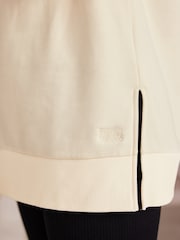 Bath & Body Works Cream Quarter Zip Sweatshirt - Image 6 of 8