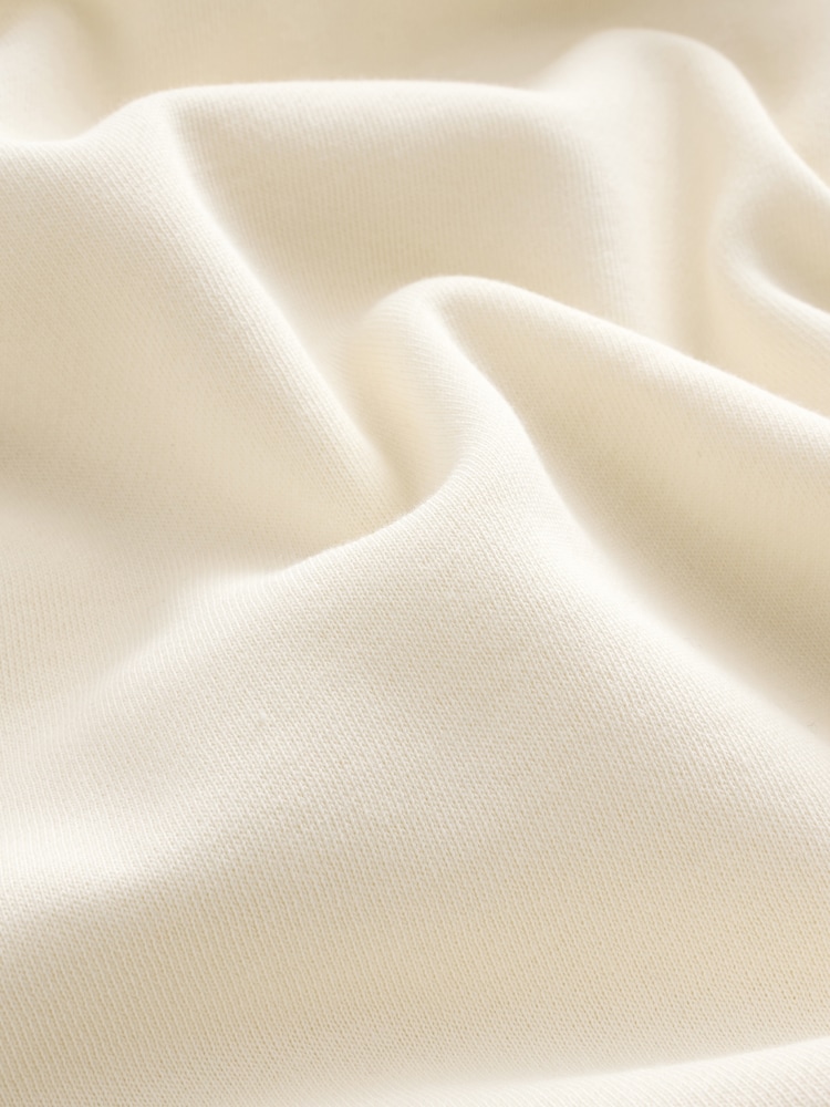 Bath & Body Works Cream Quarter Zip Sweatshirt - Image 8 of 8
