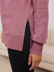 Bath & Body Works Mauve Quarter Zip Sweatshirt - Image 7 of 9
