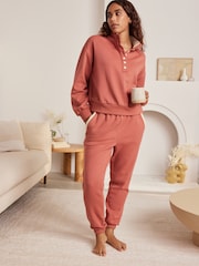 Bath & Body Works Rust Brown Lounge Joggers - Image 2 of 9