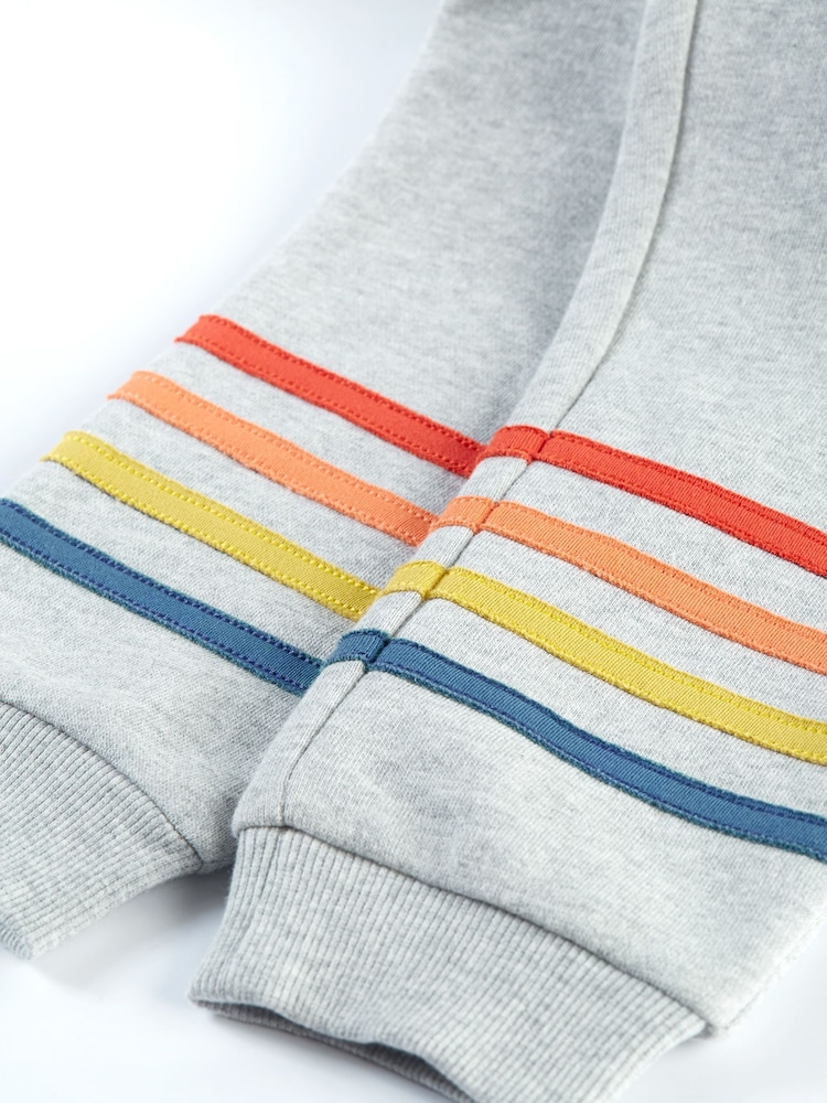 Frugi Grey Organic Cotton Jago Joggers - Image 2 of 3