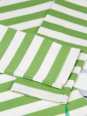 Frugi Green Stripe Rhino Long Sleeve Top - Image 4 of 4
