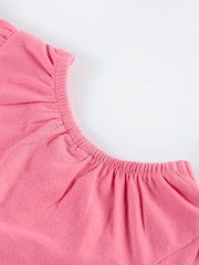 Frugi Pink Easter Duck Short Sleeve T-Shirt - Image 3 of 4