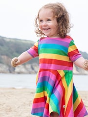 Frugi Pink Sunshine Skater Dress - Image 1 of 5