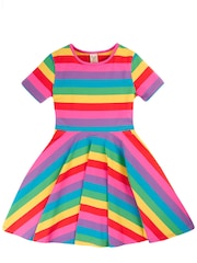Frugi Pink Sunshine Skater Dress - Image 2 of 5