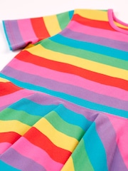 Frugi Pink Sunshine Skater Dress - Image 4 of 5