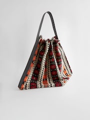 Aztec Jacquard Shopper Bag - Image 1 of 5