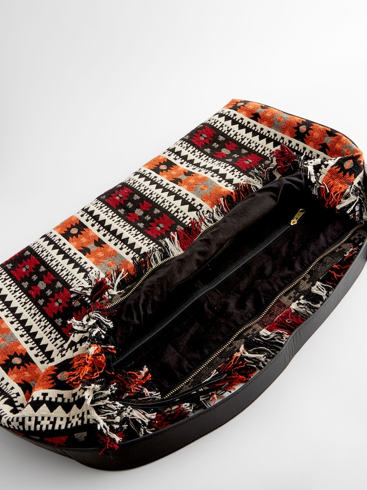 Aztec Jacquard Shopper Bag - Image 3 of 5