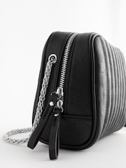 Black Quilted Camera Bag - Image 7 of 8