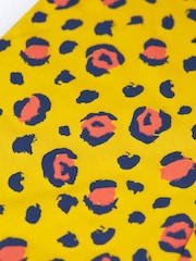 Frugi Yellow Animal Print  Dungarees - Image 3 of 4