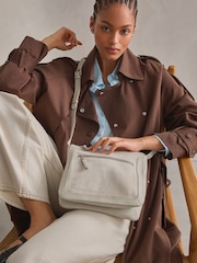 Bone Leather Pocket Messenger Bag - Image 1 of 8