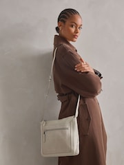 Bone Leather Pocket Messenger Bag - Image 2 of 8