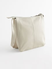 Bone Leather Pocket Messenger Bag - Image 5 of 8