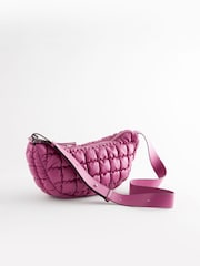 Pink Padded Sling Bag - Image 6 of 10