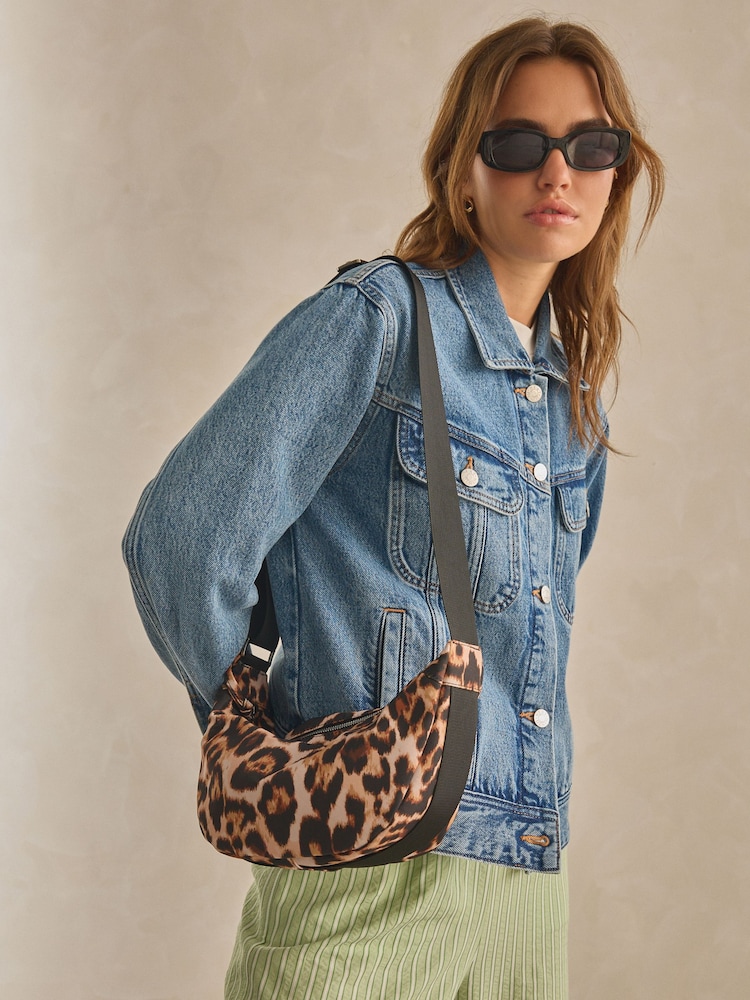 Leopard Sling Cross-Body Bag - Image 1 of 11
