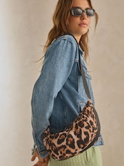 Leopard Sling Cross-Body Bag - Image 2 of 11