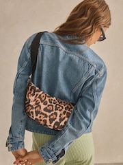Leopard Sling Cross-Body Bag - Image 3 of 11