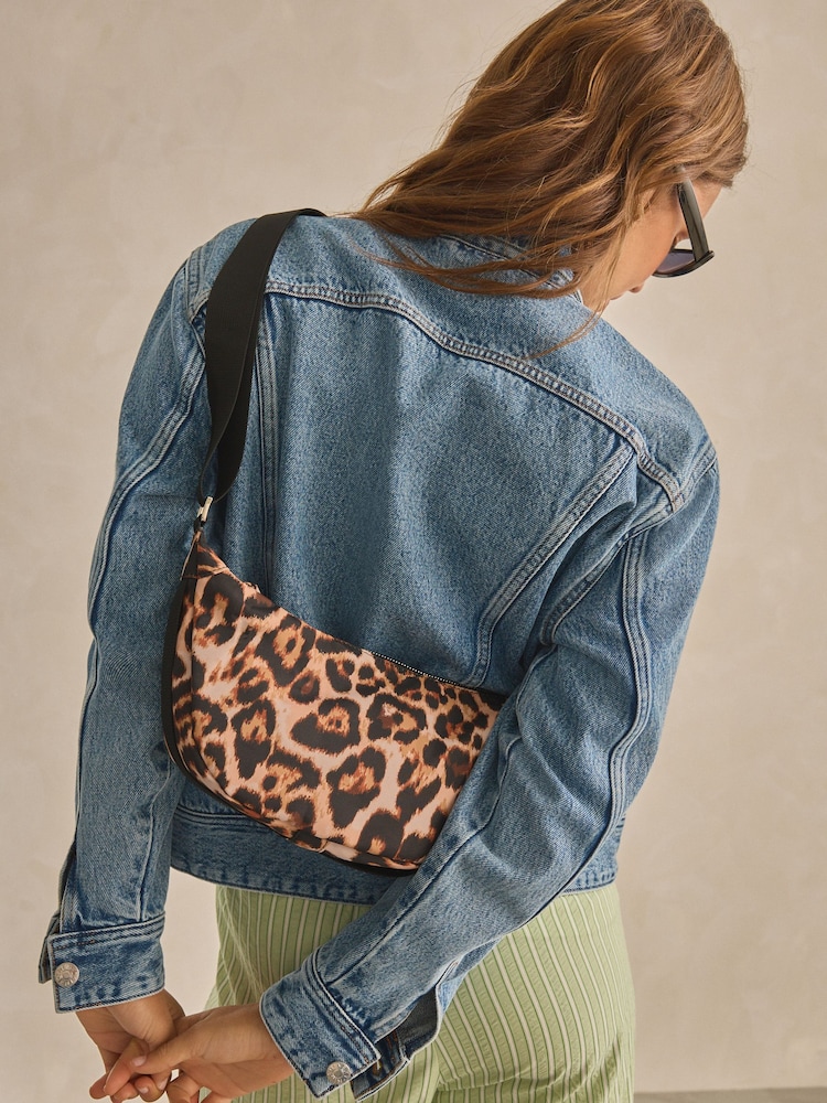 Leopard Sling Cross-Body Bag - Image 3 of 11