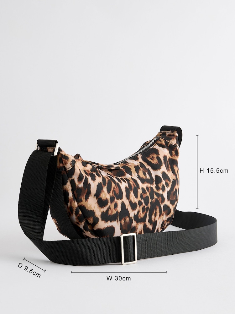 Leopard Sling Cross-Body Bag - Image 4 of 11