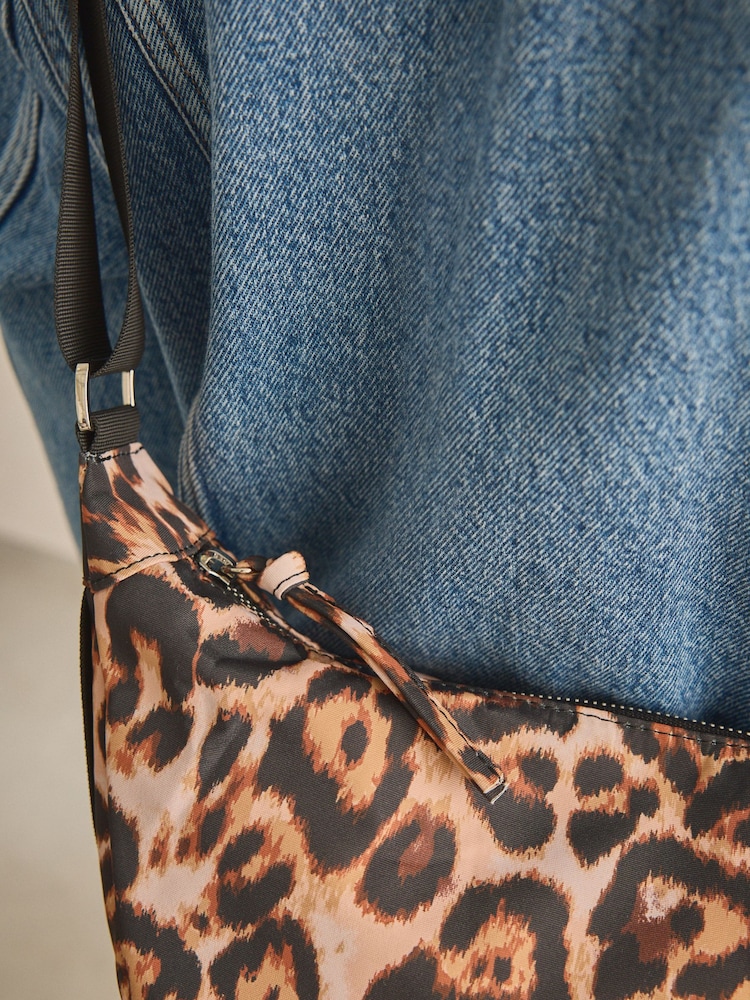 Leopard Sling Cross-Body Bag - Image 5 of 11