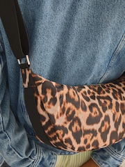 Leopard Sling Cross-Body Bag - Image 6 of 11