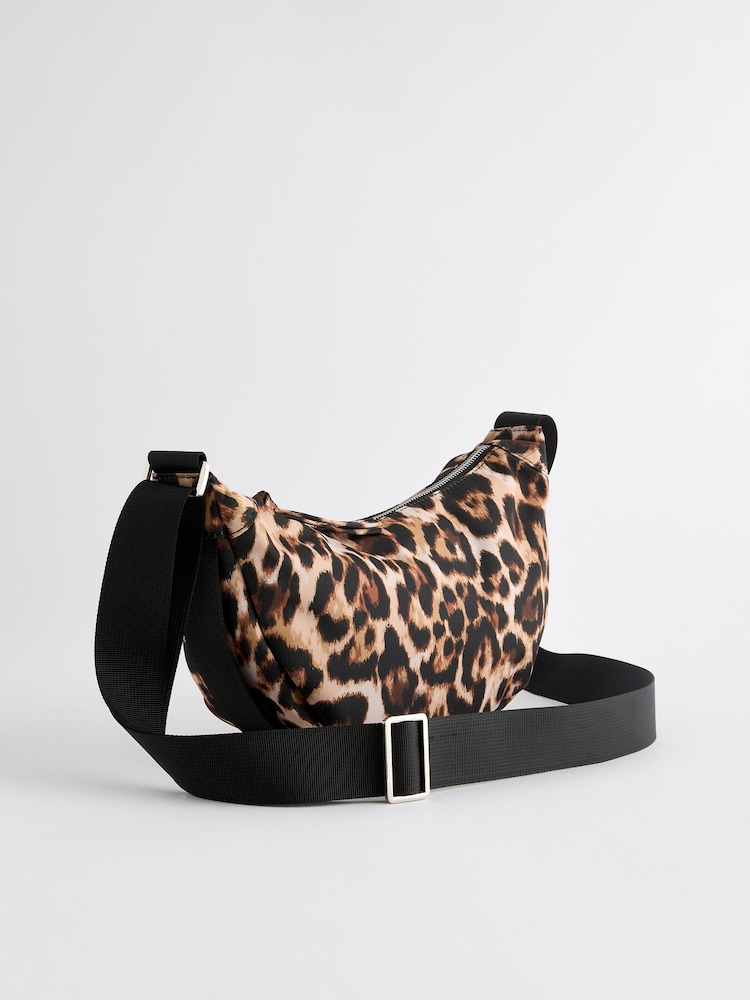 Leopard Sling Cross-Body Bag - Image 7 of 11