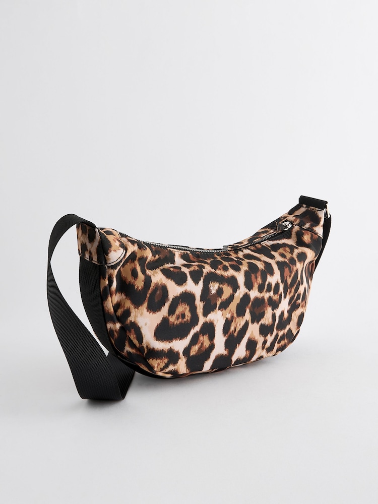 Leopard Sling Cross-Body Bag - Image 8 of 11
