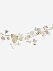 Champagne Eucalyptus Lit Christmas Garland - Image 5 of 8