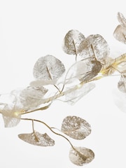 Champagne Eucalyptus Lit Christmas Garland - Image 7 of 8