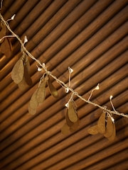 Green Mistletoe Lit Christmas Garland - Image 3 of 6