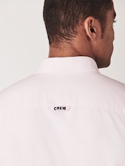 Crew Clothing Pink Slim Fit 100% Cotton Oxford Shirt - Image 5 of 7