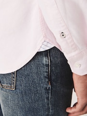 Crew Clothing Pink Slim Fit 100% Cotton Oxford Shirt - Image 6 of 7