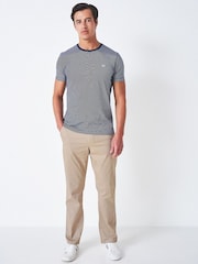 Crew Clothing Natural Cream Straight Chinos - Image 1 of 4