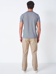 Crew Clothing Natural Cream Straight Chinos - Image 2 of 4