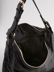 Black Leather Pocket Rucksack - Image 7 of 9