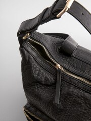 Black Leather Pocket Rucksack - Image 8 of 9
