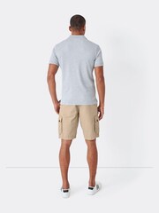 Crew Clothing Company Natural 100% Cotton Classic Casual Shorts - Image 3 of 5