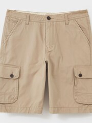 Crew Clothing Company Natural 100% Cotton Classic Casual Shorts - Image 5 of 5