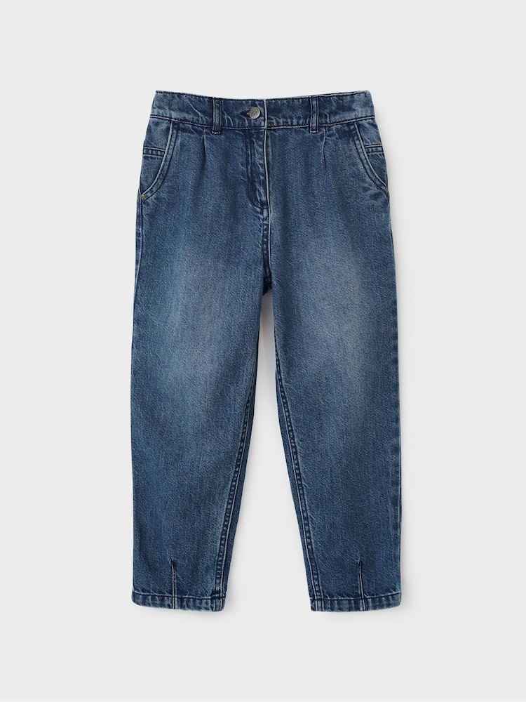 Crew Clothing Blue Blouson 100% Cotton Jeans - Image 2 of 3