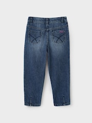 Crew Clothing Blue Blouson 100% Cotton Jeans - Image 3 of 3