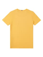 Оранжевый - US Polo Assn. Футболка для мальчиков из 100% хлопка с принтом лошадей - Изображение 6 из 7
