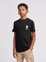 U.S. Polo Assn. Black Boys Player 100% Cotton 3 T-Shirt - Image 1 of 7