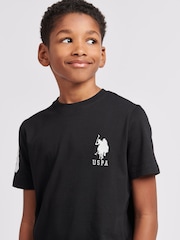 U.S. Polo Assn. Black Boys Player 100% Cotton 3 T-Shirt - Image 2 of 7
